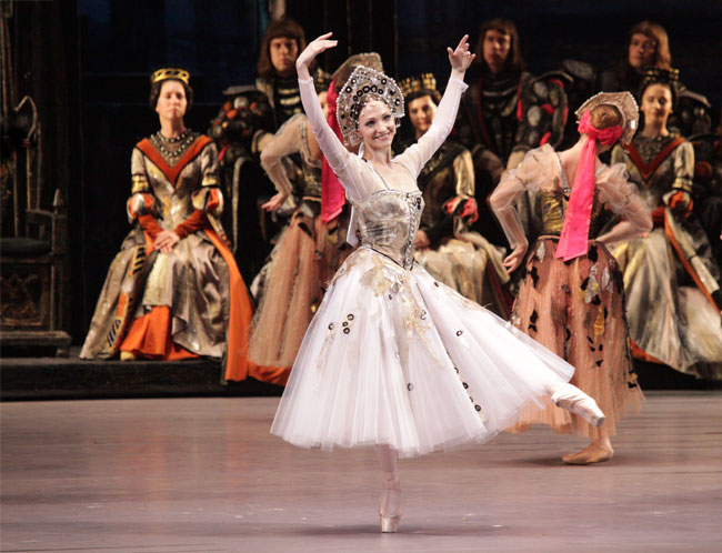 As Russian Bride in Swan Lake. Photo by Damir Yusupov.