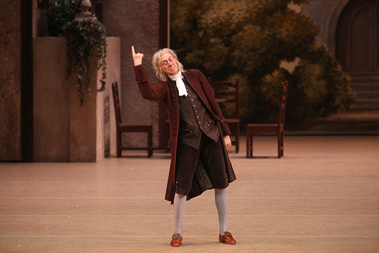 Alexei Loparevich as Coppelius. Photo by Elena Fetisova.