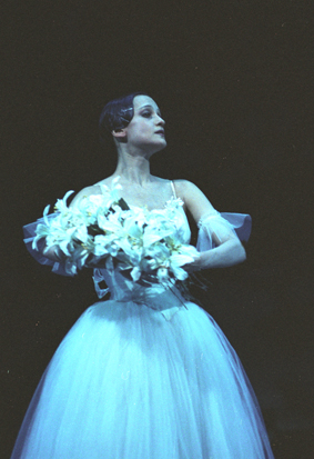 In the title part in Giselle.Photo by Nadezhda Bausova.