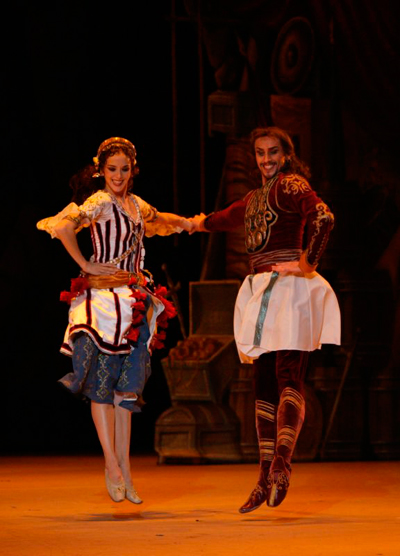 Danse des forbans. Le Corsaire.Andrei Merkuriev as Birbanto.Photo by Damir Yusupov.