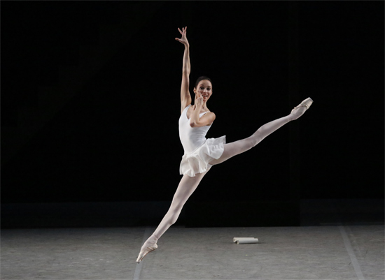 As Polyhymnia in Apollon Musagète. Photo by Damir Yusupov.