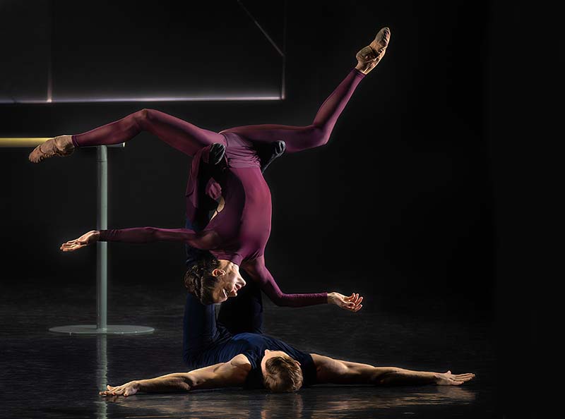 Igor Subbotin as Trigorin, Maria Abashova as Arkadina. Photo by Souheil Michael Khoury.