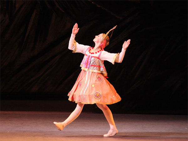 As Russian Doll in Nutcracker. Photo by Damir Yusupov.