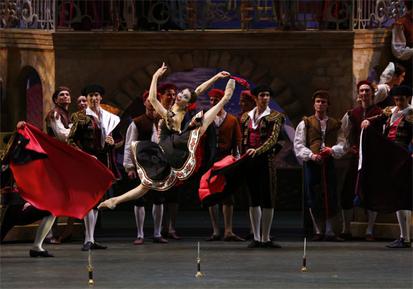 As Street Dancer in Don Quixote. Photo by Damir Yusupov.