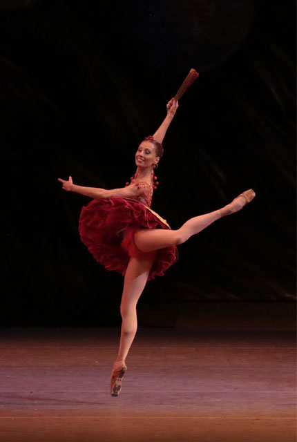 As Spanish Doll in Nutcracker.Photo by Damir Yusupov.