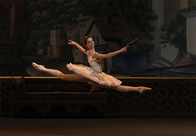 As Medora in Le Corsaire. Photo by Damir Yusupov.