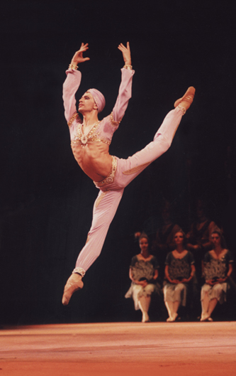 As Solor in La Bayadere.Photo by Nadezhda Bausova.