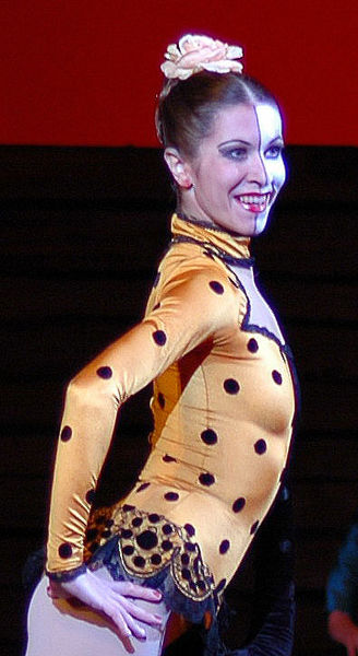 As Tobacco Girl in Carmen Suite.Photo by Andrei Melanyin. 